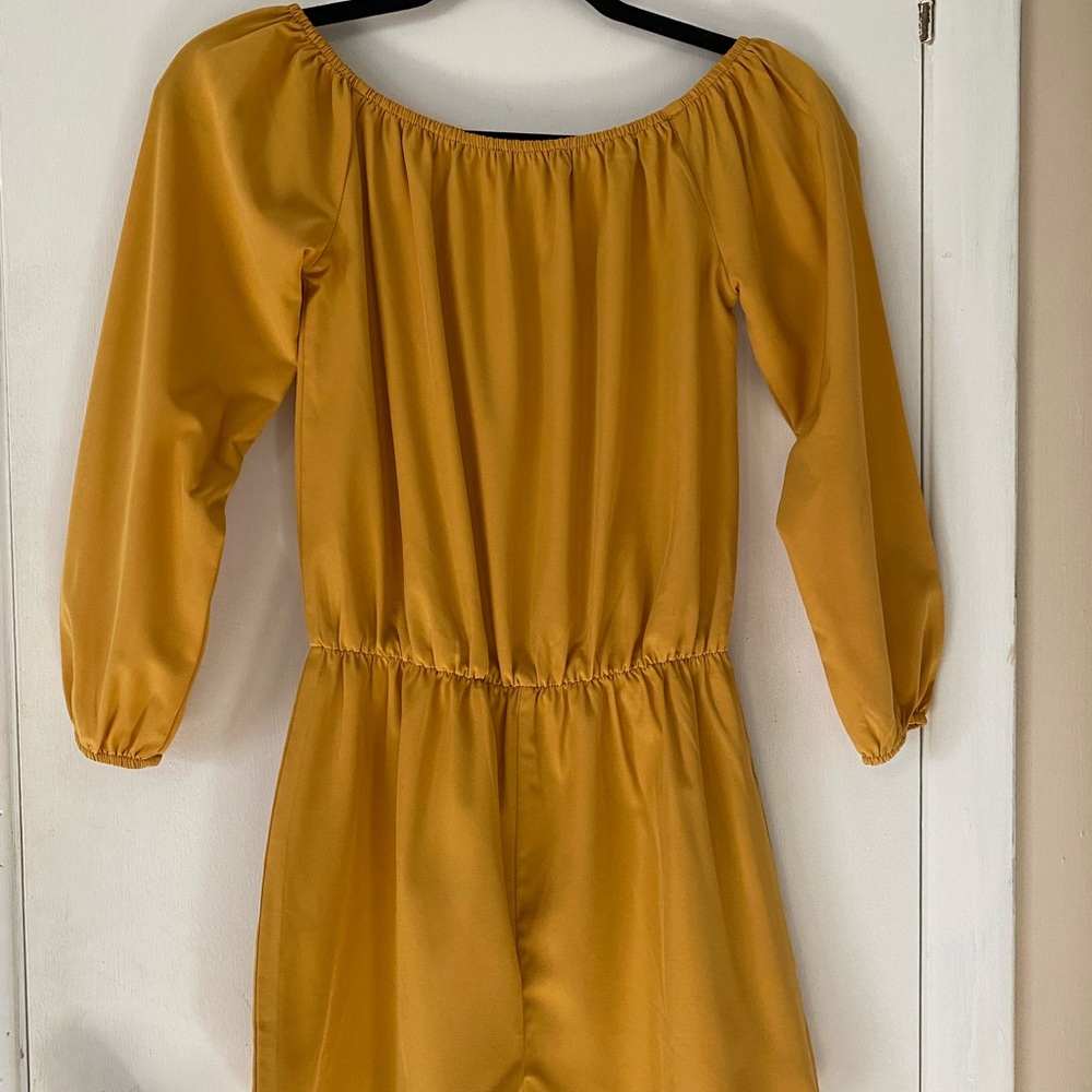 Yellow romper